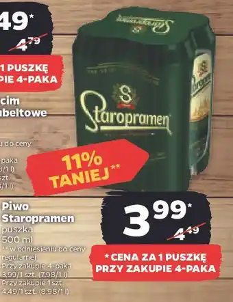 Netto Piwo staropramen prague oferta