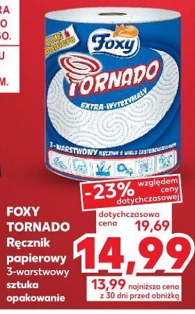 Kaufland Ręcznik kuchenny foxy tornado oferta