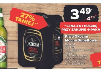 Netto Piwo okocim mocne dubeltowe oferta