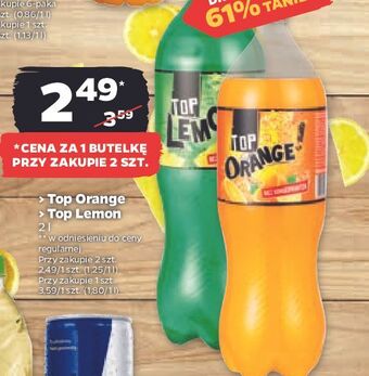 Netto Napój top lemon oferta