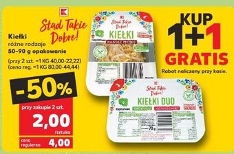 Kaufland Kiełki duo brokułu i rzodkiewki k-classic stąd takie dobre! oferta