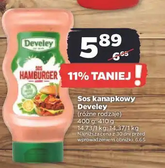 Netto Sos hamburger develey oferta