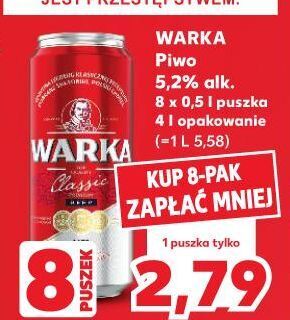 Kaufland Piwo warka oferta