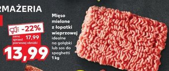 Kaufland Mięso mielone z łopatki wieprzowej oferta