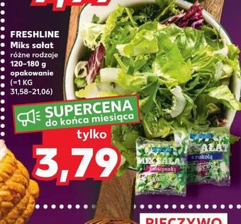 Kaufland Mix sałat z rukolą freshline oferta