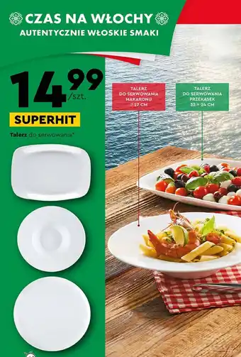 Biedronka Talerz do serwowania przekąsek 32 x 24 cm oferta