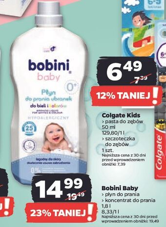 Netto Płyn do prania ubranek dziecięcych bobini baby oferta