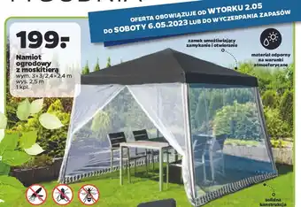 Netto Namiot z moskitierą 3 x /2.4 2.4 m garden dream oferta