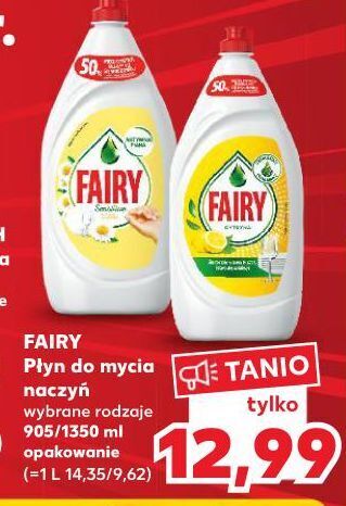 Kaufland Płyn do mycia naczyń lemon fairy oferta