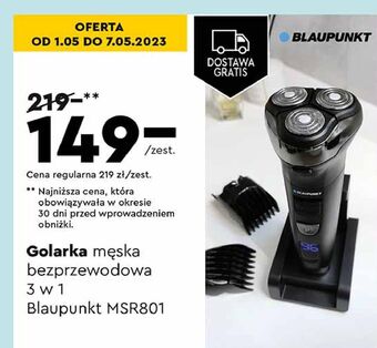 Biedronka Golarka msr-801 blaupunkt oferta