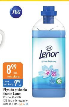 E.Leclerc Płyn do płukania spring awakening lenor classic oferta