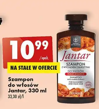 Szampon z wyciągiem bursztynu farmona jantar