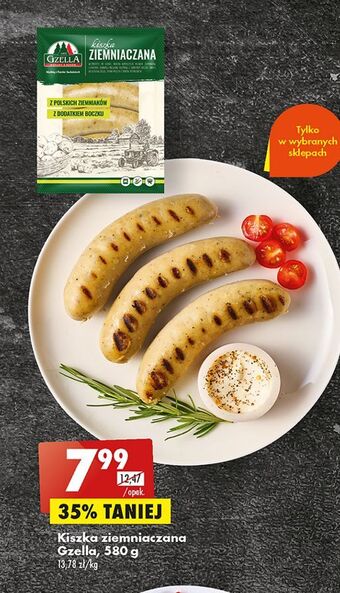Biedronka Kiszka ziemniaczana gzella oferta