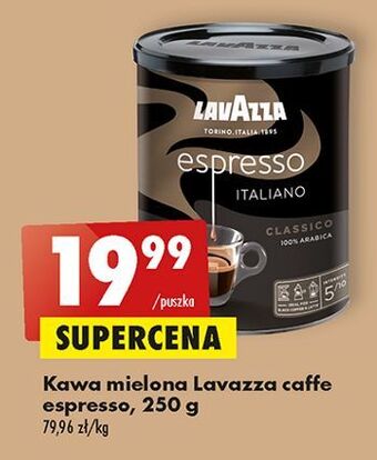 Biedronka Kawa - puszka lavazza espresso italiano oferta