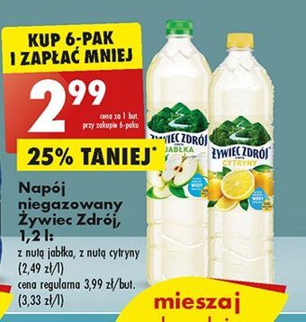 Biedronka Woda cytryna żywiec zdrój z nutą... oferta