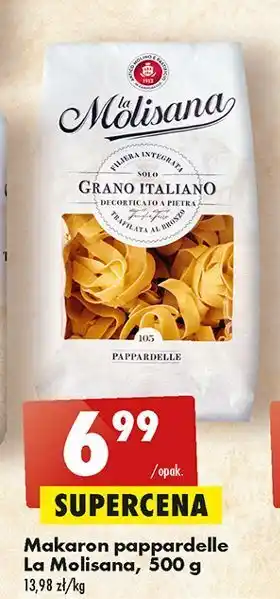 Biedronka Makaron pappardelle la molisana oferta