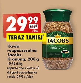 Biedronka Kawa jacobs kronung oferta