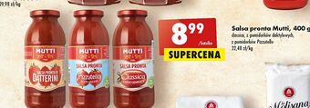 Biedronka Sos salsa z pomidorów pizzutello mutti oferta