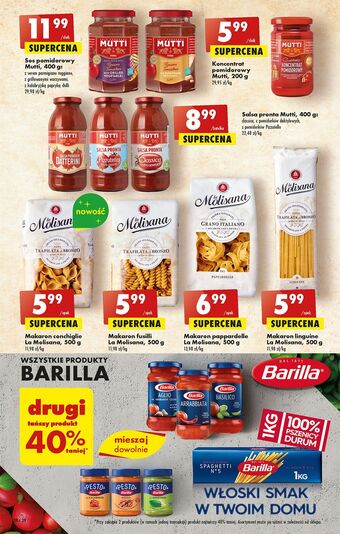 Biedronka Sos pomidorowy verdure vegetables mutti oferta