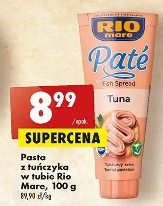 Biedronka Pasta z tuńczyka rio mare oferta