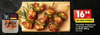 Biedronka Szaszłyk wieprzowy z warzywami czas na grill oferta