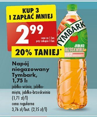 Biedronka Napój wiśnia-jabłko tymbark 1936 oferta