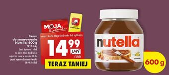 Biedronka Krem czekoladowo-orzechowy nutella oferta