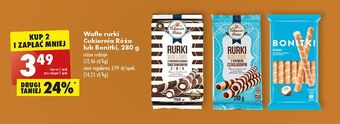 Biedronka Rurki śmietankowe zebra cukiernia róża oferta