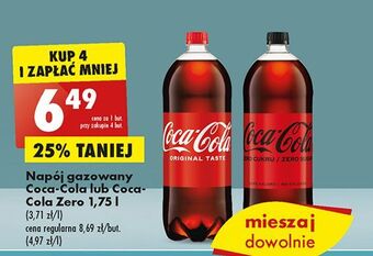 Biedronka Napój coca-cola zero oferta