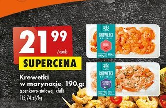 Biedronka Krewetki w marynacie chilli oferta