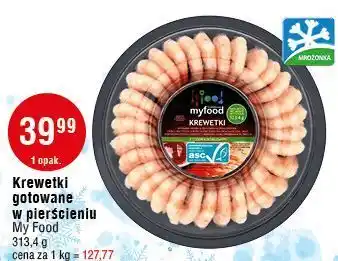 E.Leclerc Krewetki gotowane w pierścieniach myfood oferta
