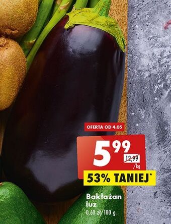 Biedronka Bakłażan oferta