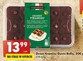 Biedronka Deser tiramisu gustobello oferta