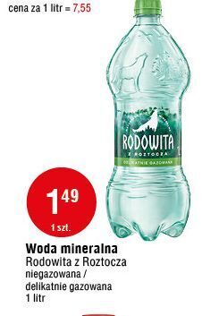 E.Leclerc Woda niegazowana rodowita z roztocza oferta