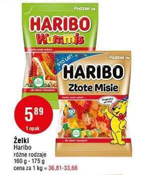 E.Leclerc Żelki haribo złote misie oferta