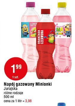 E.Leclerc Oranżada minionki guma balonowa jurajska oferta