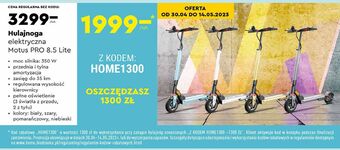 Biedronka Hulajnoga elektryczna pro 8.5 lite motus oferta