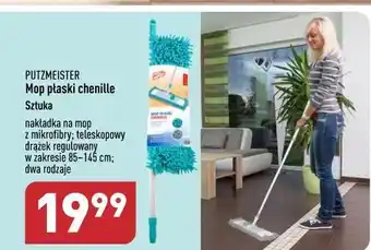 ALDI Mop płaski chenille z drążkiem teleskopowym putzmeister oferta