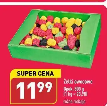 ALDI Żelki owocowe oferta