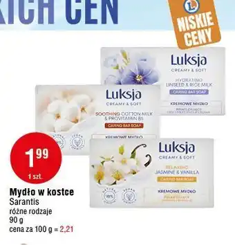E.Leclerc Mydło soothing cotton milk & provitamin b5 luksja creamy soft oferta