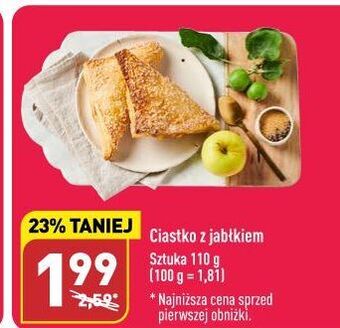 ALDI Ciastko z jabłkiem oferta
