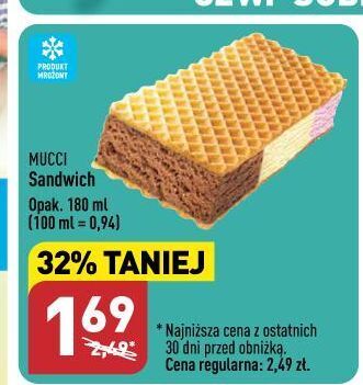 ALDI Kanapka lodowa mucci oferta