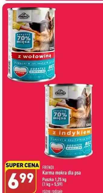 ALDI Karma dla psa z wołowina frendi (karma) oferta