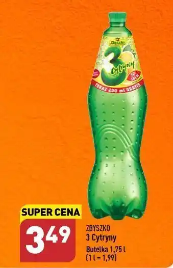 Napój zbyszko 3 cytryny