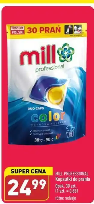 ALDI Kapsułki do prania color mill professional oferta