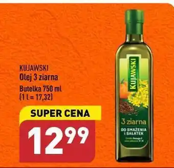 ALDI Olej z lnem oraz pestakami dyni kujawski 3 ziarna oferta