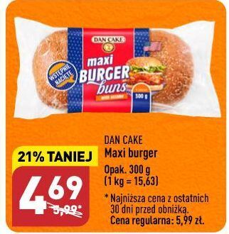 ALDI Burger maxi dan cake oferta