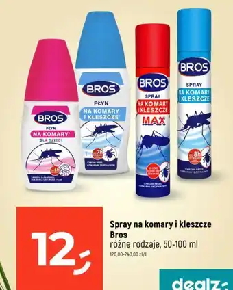 Dealz Spray na komary i kleszcze bros oferta