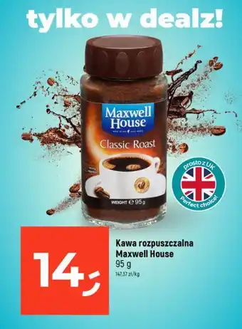 Dealz Kawa maxwell house classic roast oferta