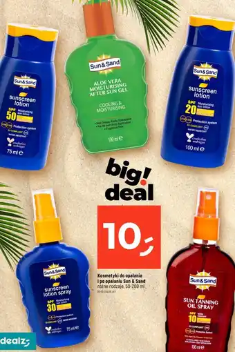 Dealz Krem do opalania spf 50 sun & sand oferta